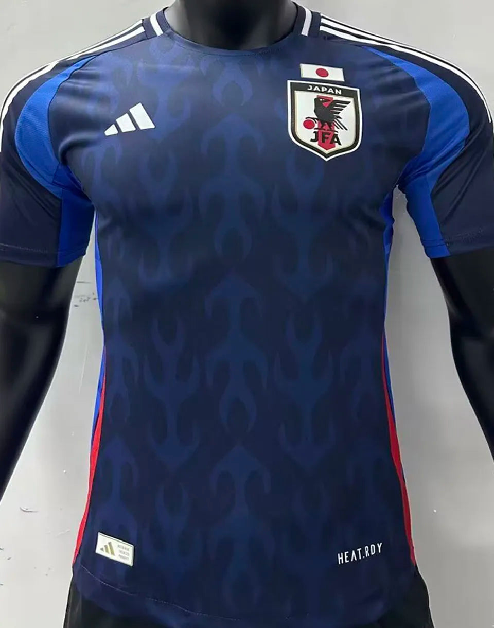 2024/25 Japan Home Blue Player Version Soccer Jersey Front