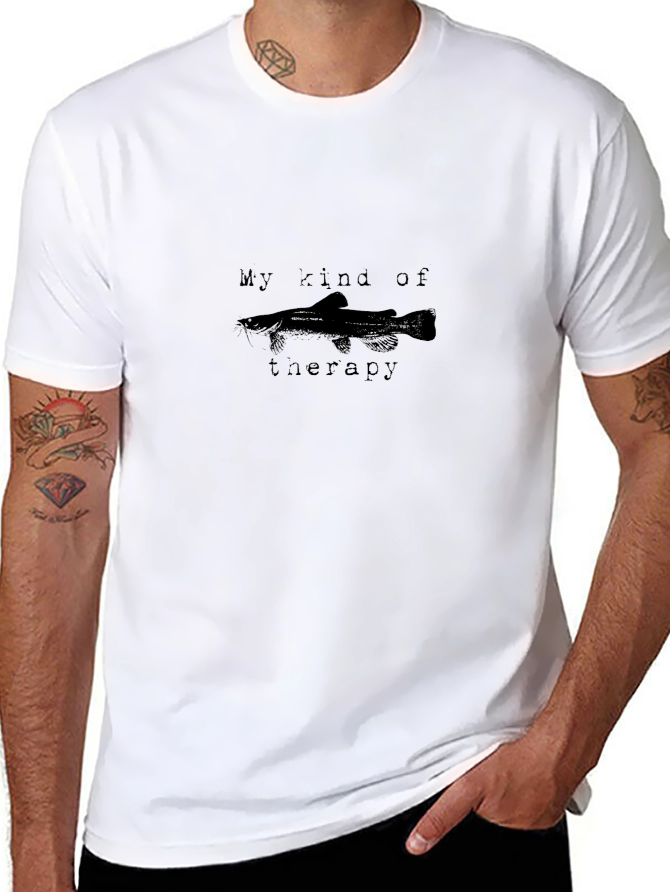 Catfish Therapy T-Shirt - Anglers Delight