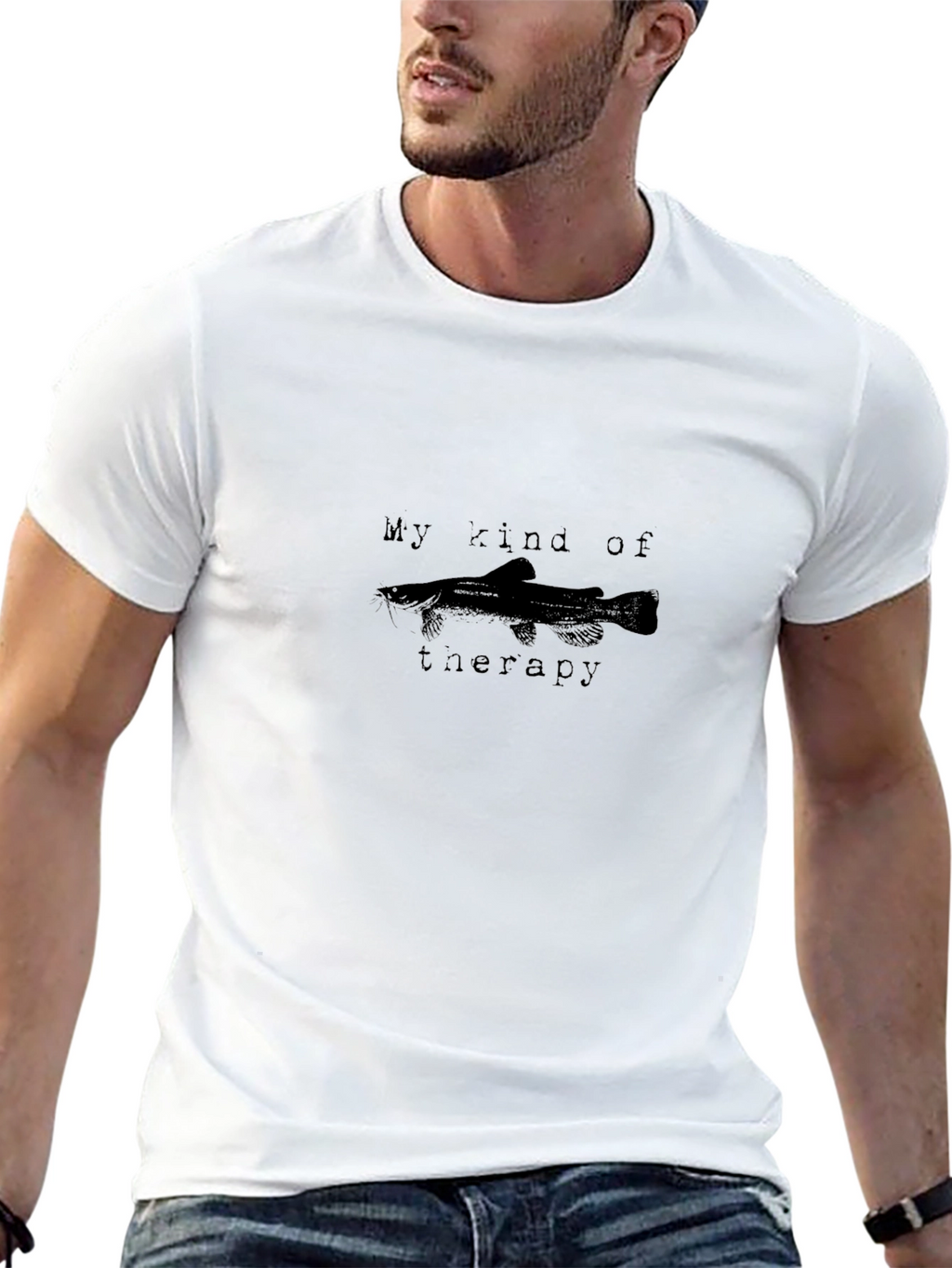 Catfish Therapy T-Shirt - Anglers Delight
