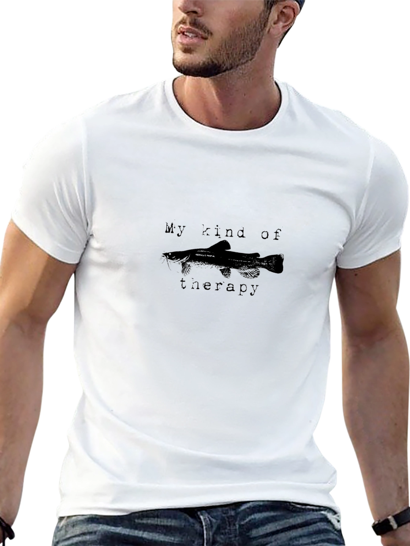Catfish Therapy T-Shirt - Anglers Delight