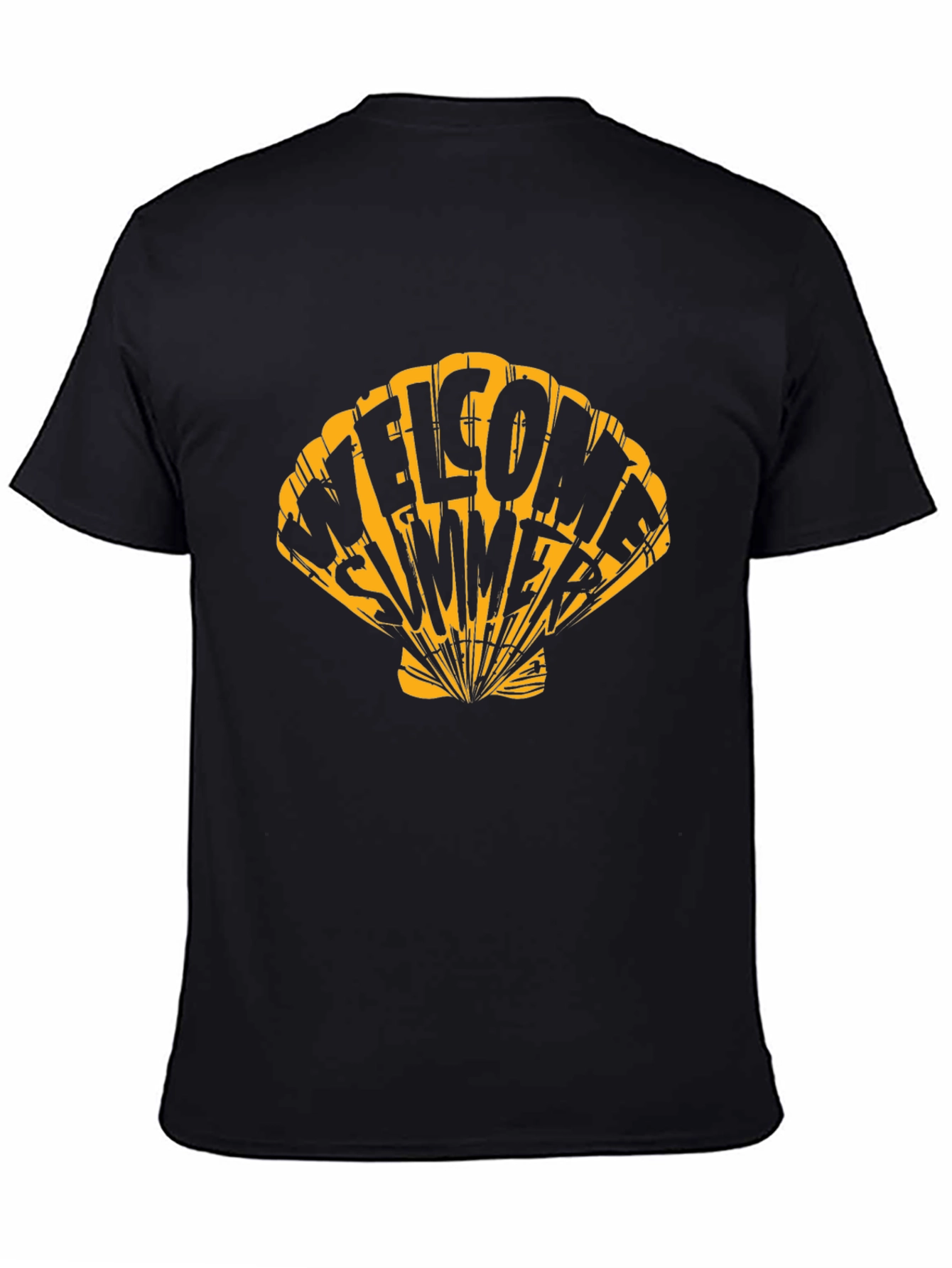 Welcome Summer Graphic Tee - Seashell Design