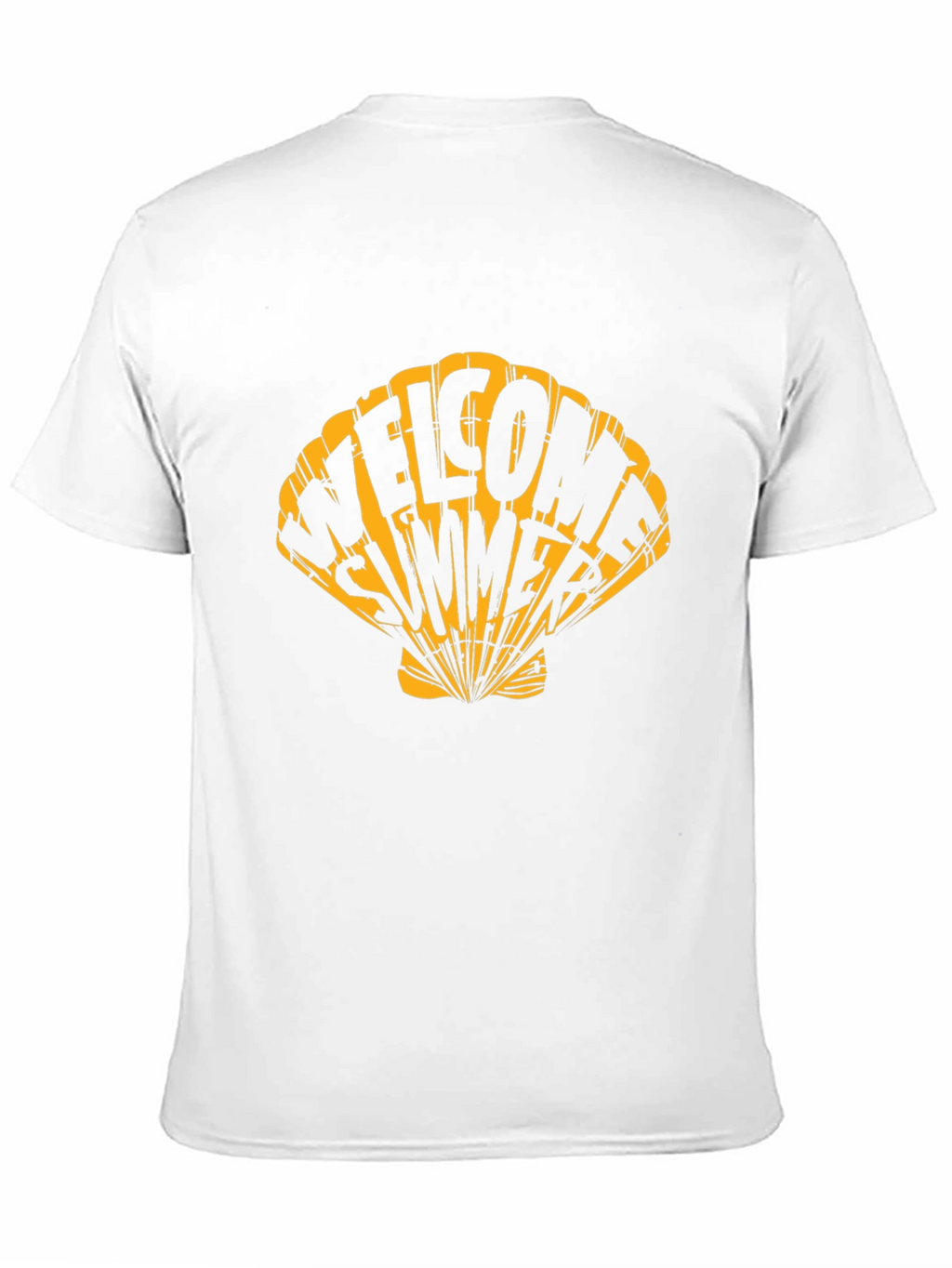 Welcome Summer Graphic Tee - Seashell Design