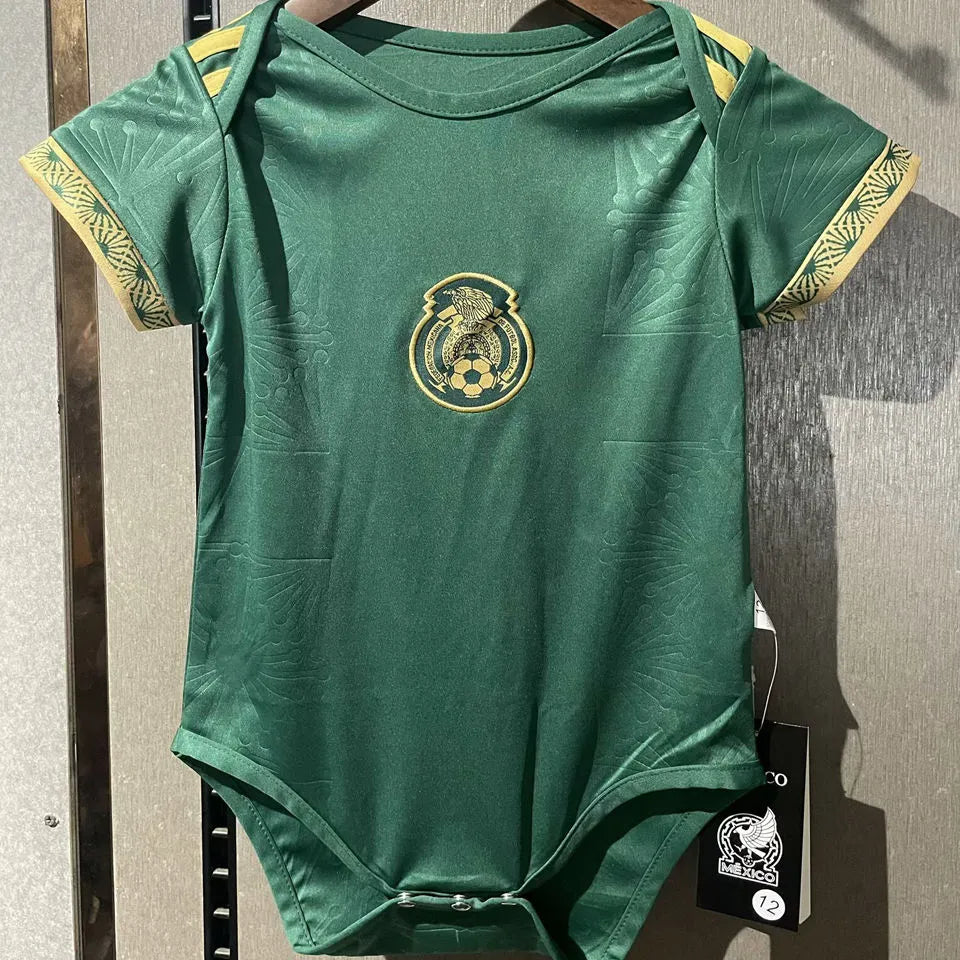 1994 Mexico Black Green Campos #1 GoalKeeper Retro Soccer Jersey 客 Detail 2