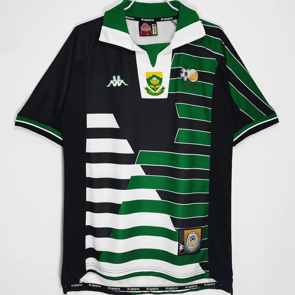 1998 South Africa Away Retro Soccer Jersey Front