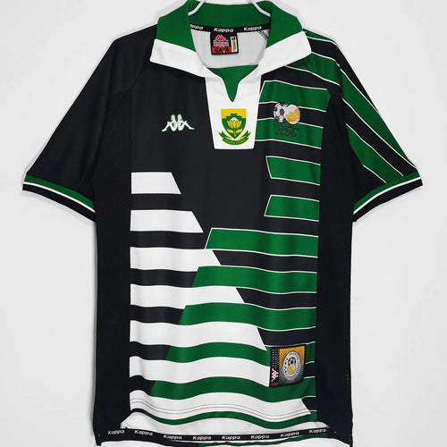 1998 South Africa Away Retro Soccer Jersey Front