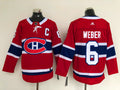 Men's Montreal Canadiens Shea Weber #6 Red Player Game Jerseys