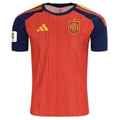 2026/27 Spain 1:1 Quality Home Red Fans Soccer Jersey (Have Right Patch 有右臂章 白底金字） Front
