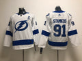 Men's Tampa Bay Lightning Steven Stamkos #91 White Home Breakaway Jerseys
