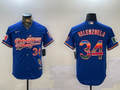 Men's Los Angeles Dodgers Fernando Valenzuela #34 Royal Player Jerseys