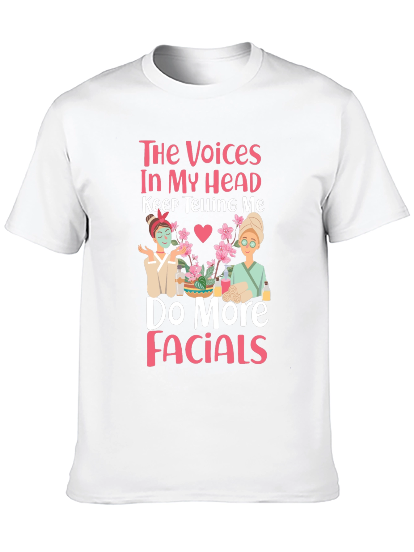 Voices in My Head Facials T-Shirt