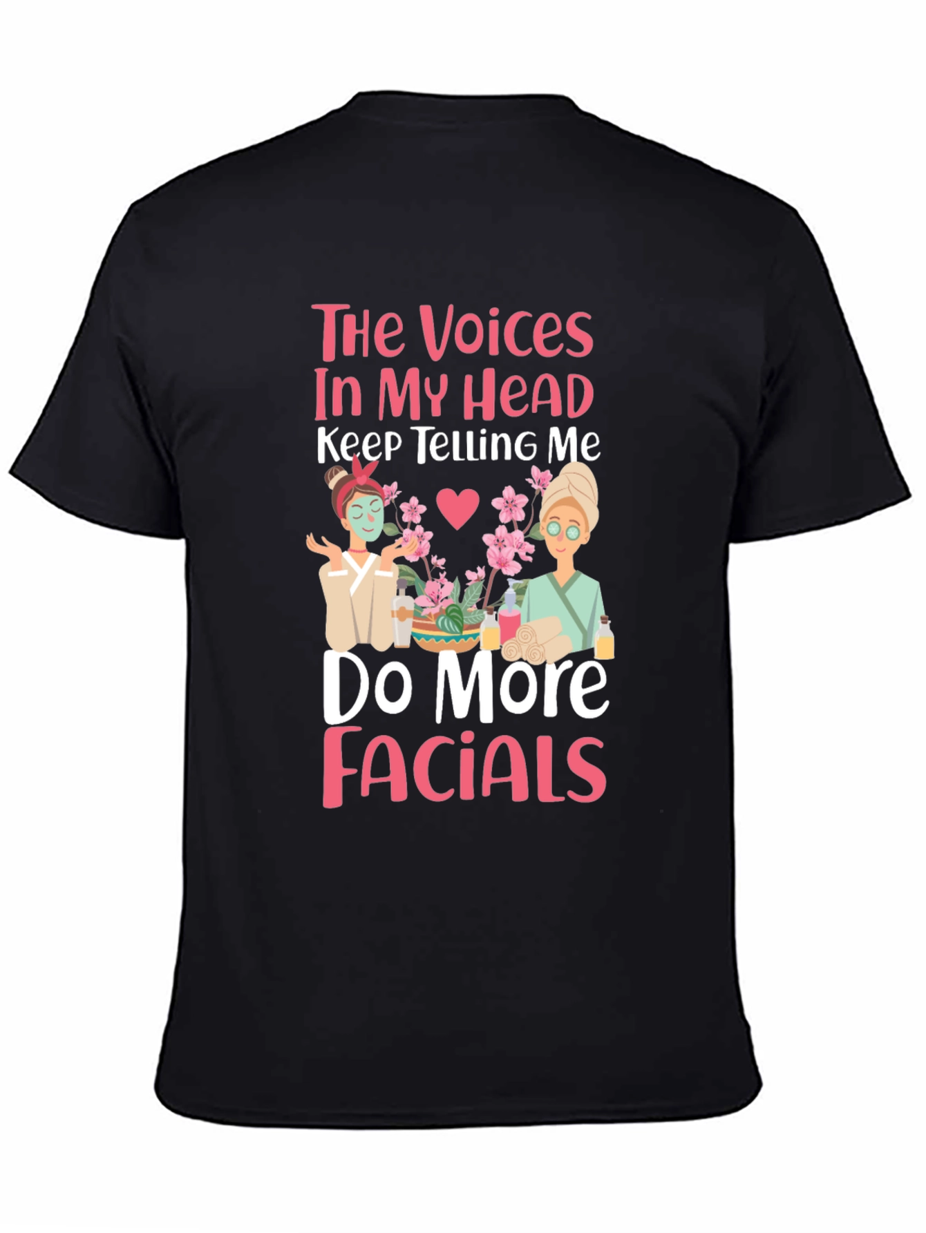 Voices in My Head Facials T-Shirt