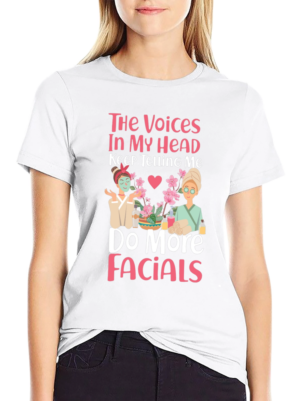 Voices in My Head Facials T-Shirt