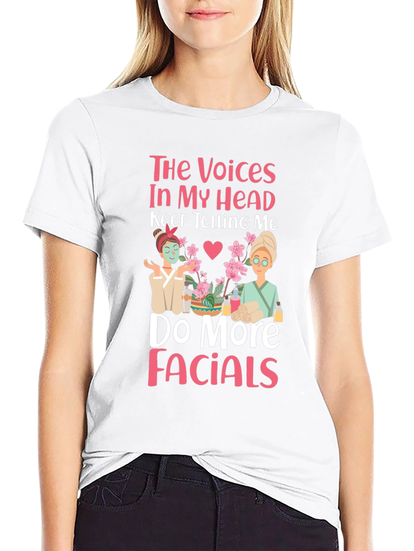 Voices in My Head Facials T-Shirt