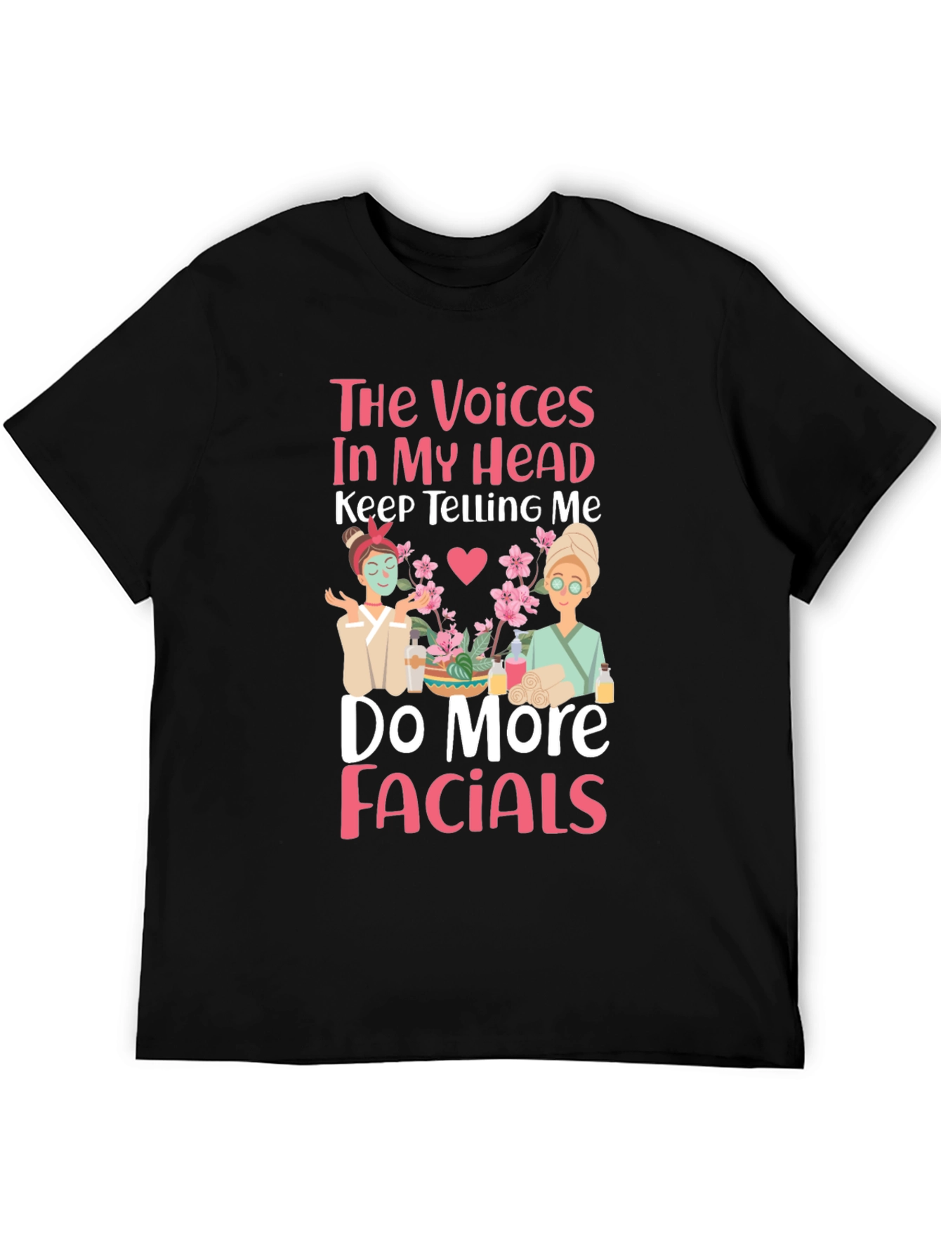 Voices in My Head Facials T-Shirt