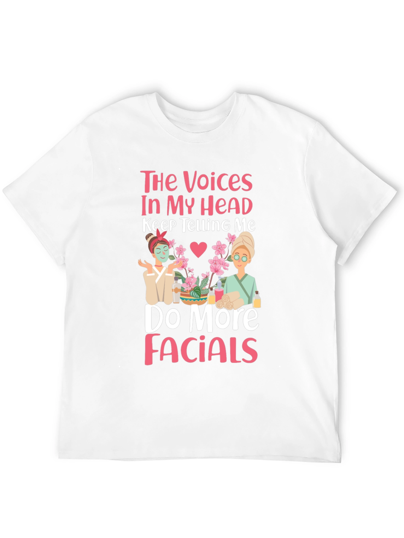 Voices in My Head Facials T-Shirt