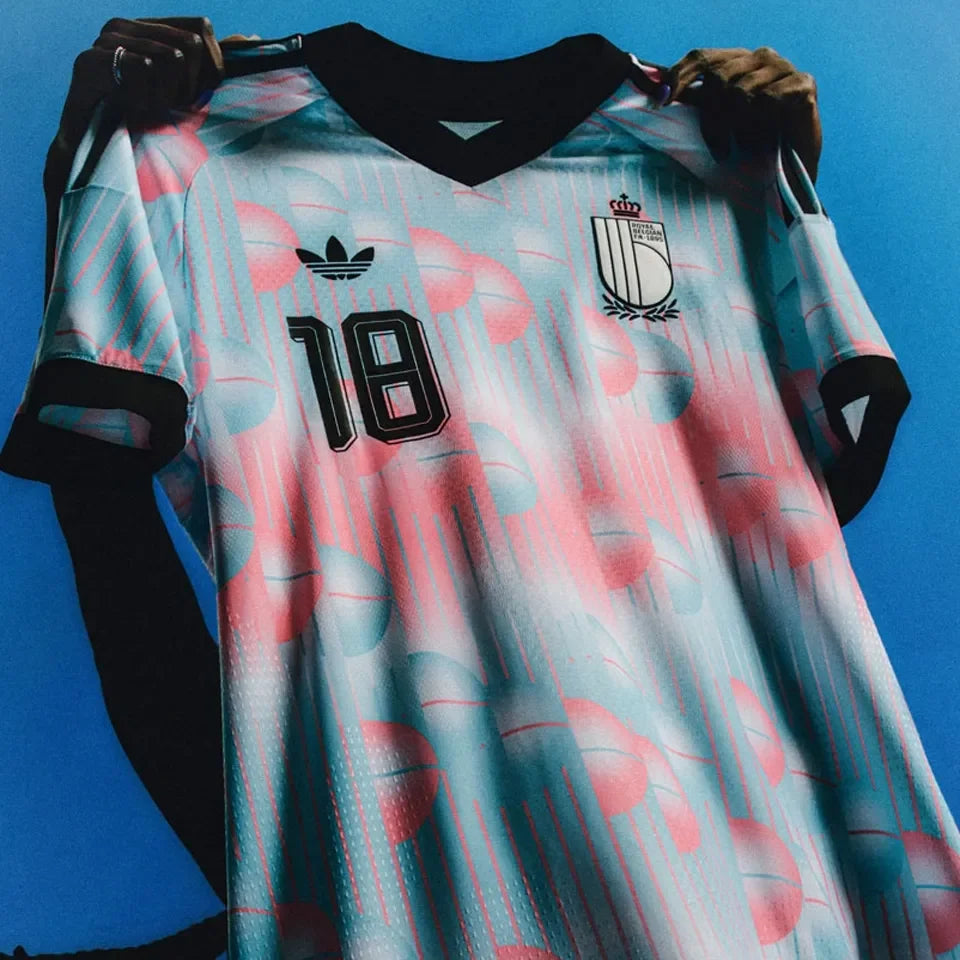 2026/27 Belgium Away Player Version Soccer Jersey Detail 4