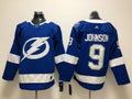 Men's Tampa Bay Lightning Tyler Johnson #9 Blue Player Jerseys