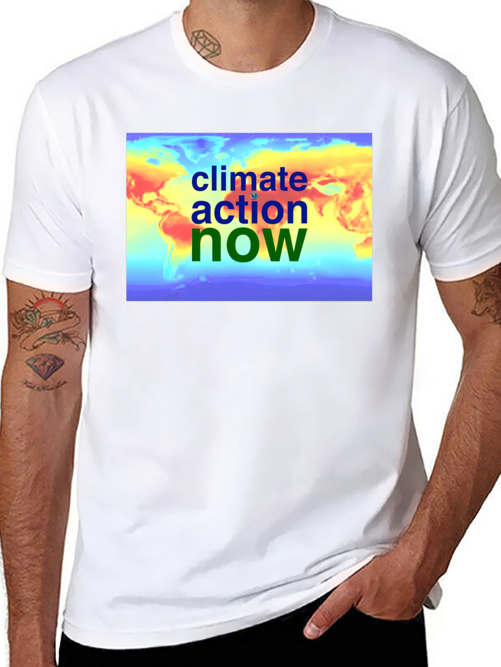 Climate Action Now Graphic T-Shirt