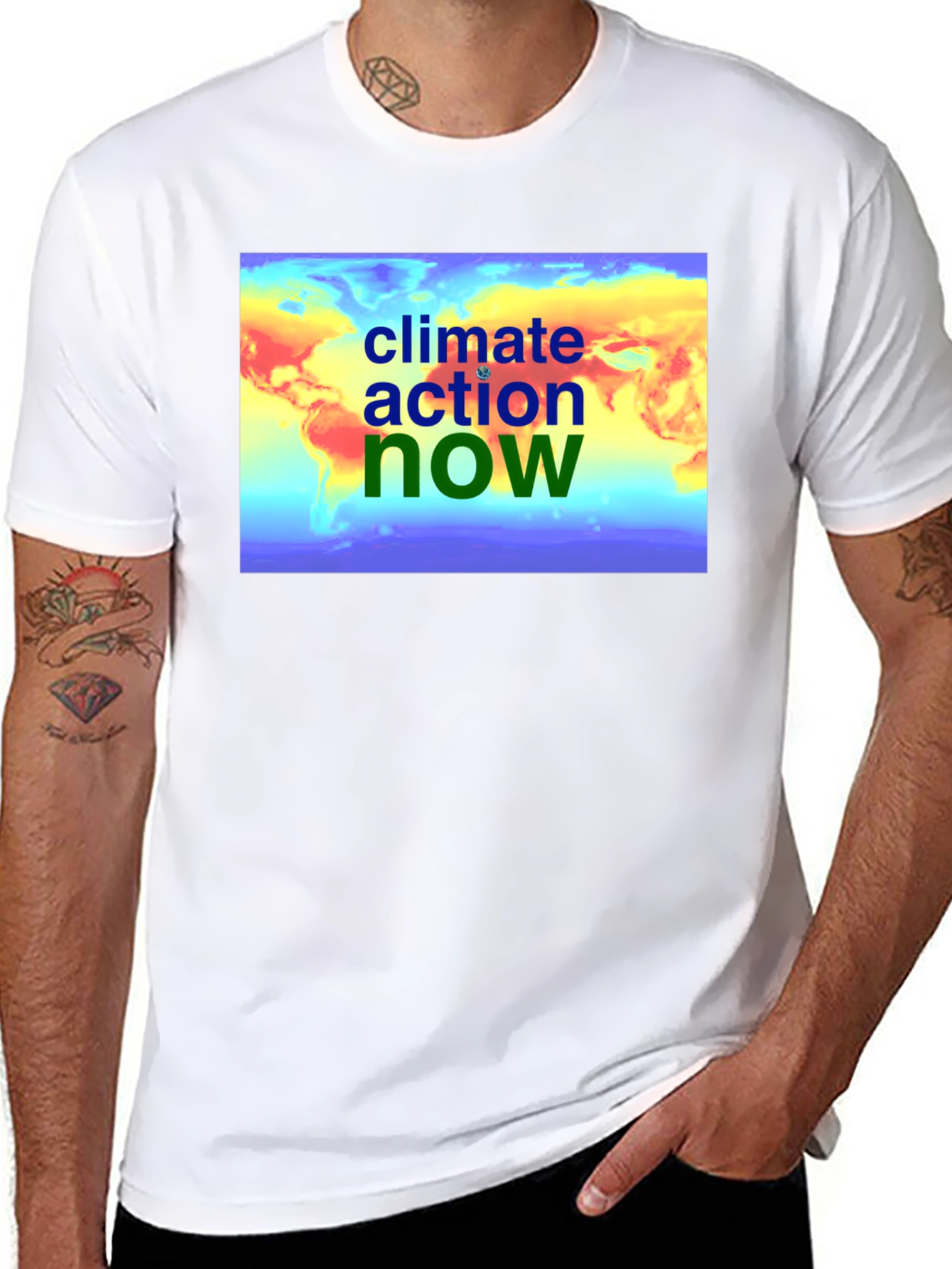 Climate Action Now Graphic T-Shirt