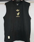 2025 Mexico Black México de Oro Pure Cotton Vest Jersey Front