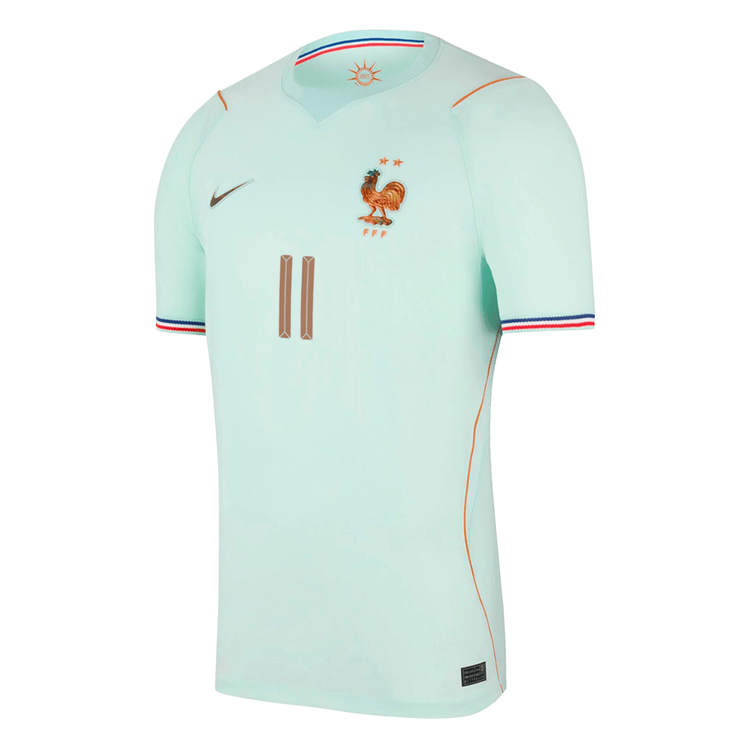 OLISE #11 France Away Soccer Jersey World Cup 2026 Blue Image 3