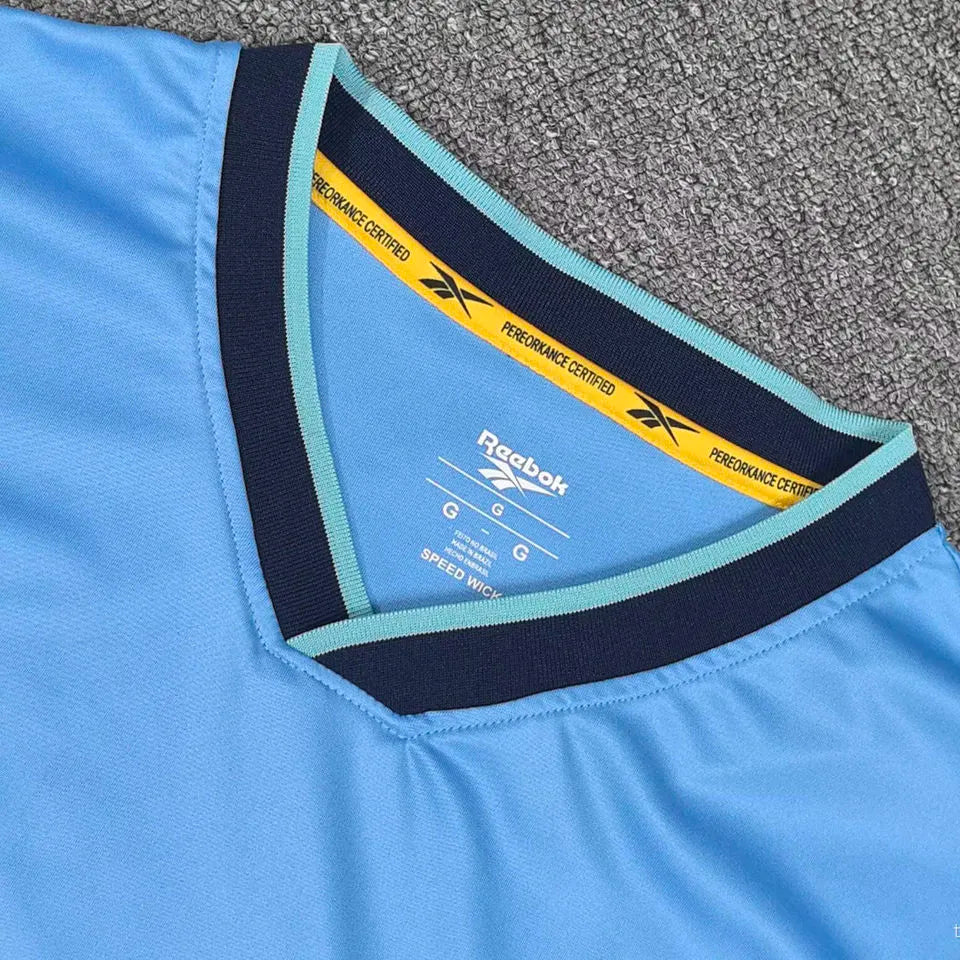 2025/26 Panama Away Blue Fans Soccer Jersey Detail 3