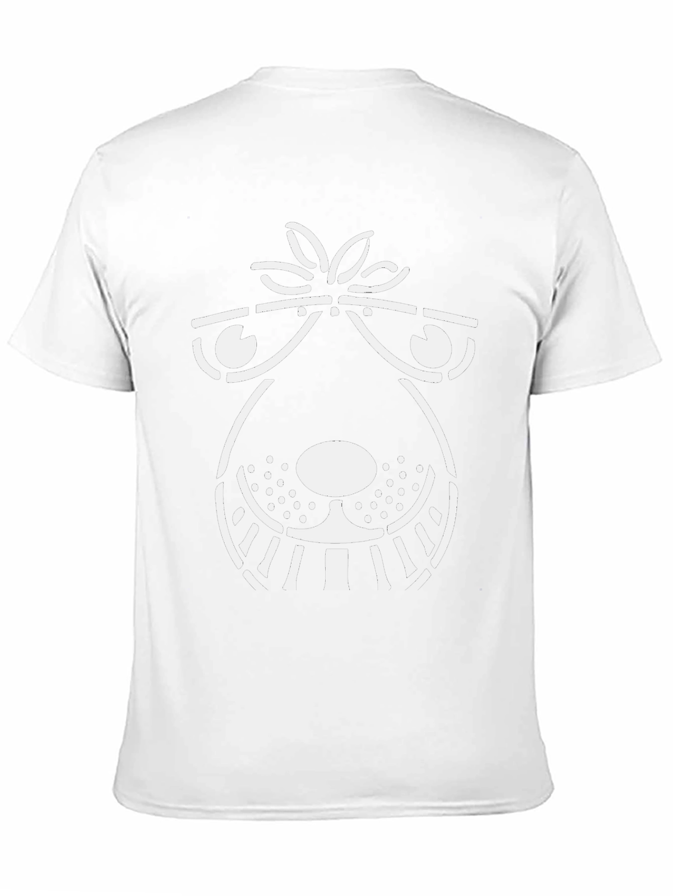 Quirky Cartoon Dog T-Shirt - Black