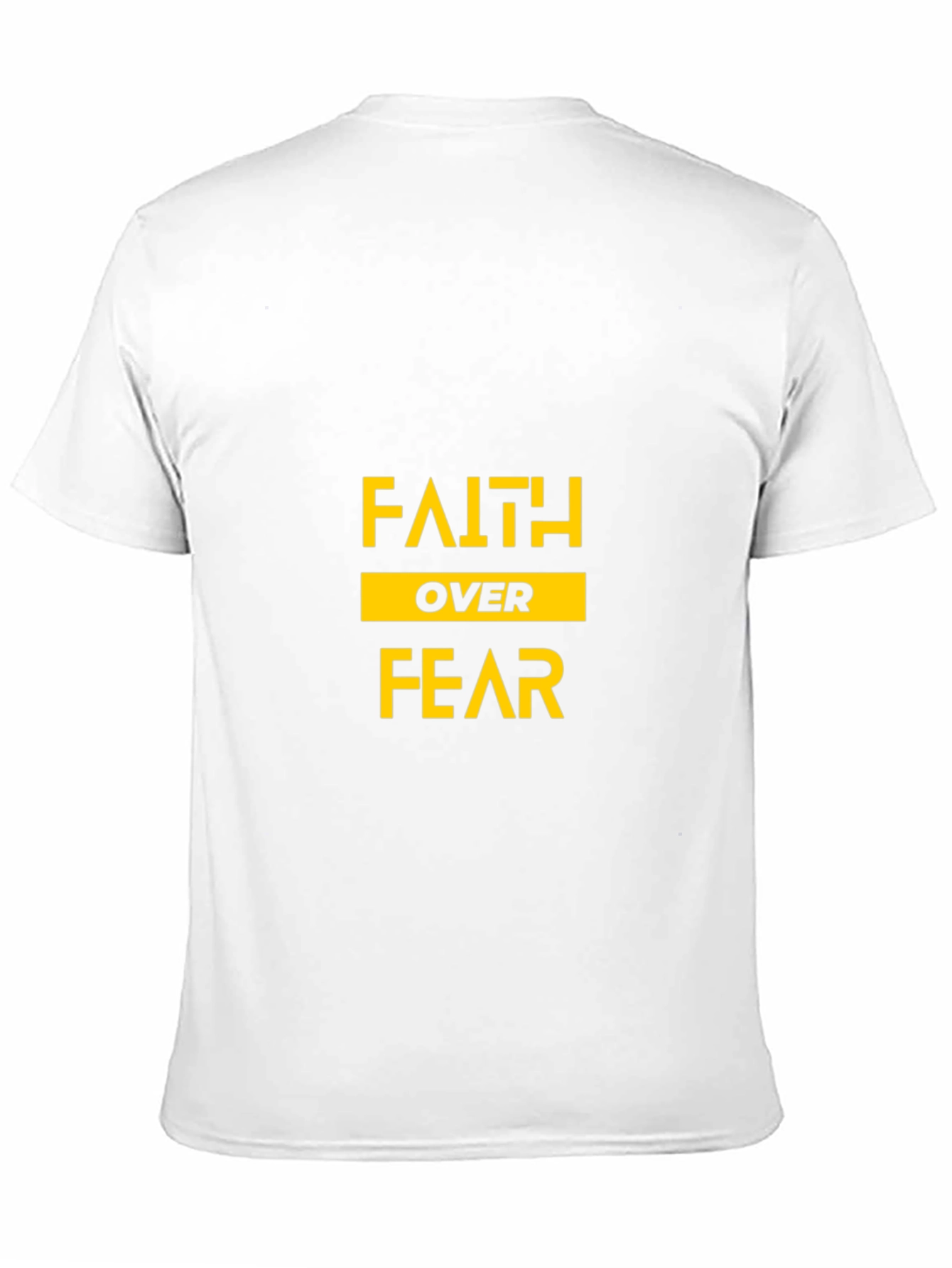 Faith Over Fear Black Graphic Tee