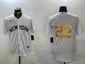 Men's New York Yankees Juan Soto #22 White Game Jerseys