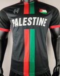 2024/25 Palestine Black Player Version Soccer Jersey 英文版 Front