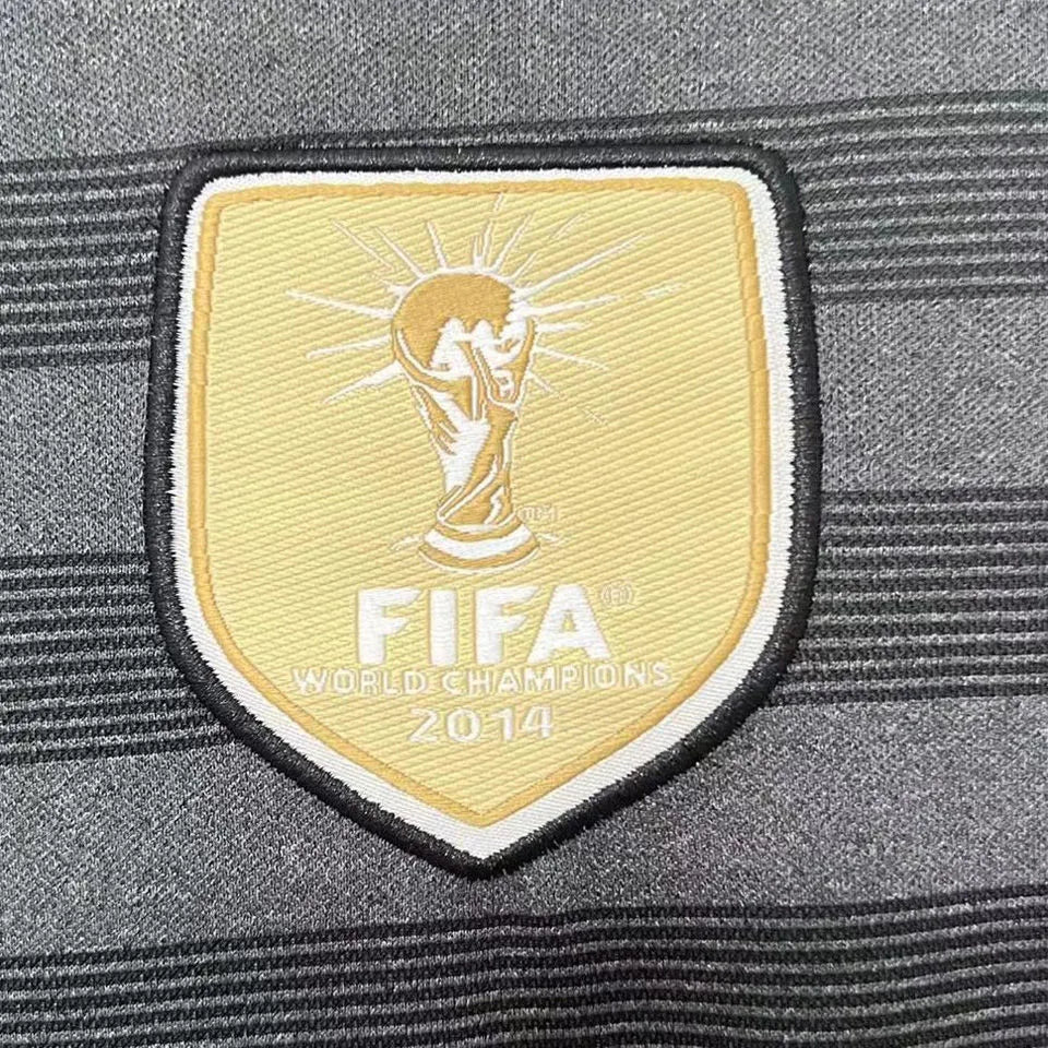 2016 Germany Away Retro Soccer Jersey Detail 1