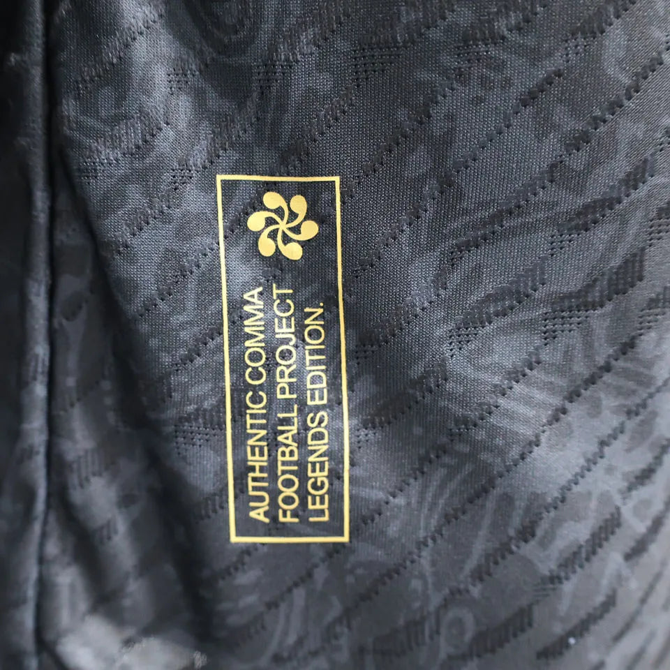 2023/24 Portugal Black Special Edition Player Version Jersey Detail 2
