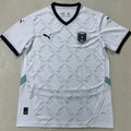 2024/25 Austria Away White Fans Soccer Jersey Front