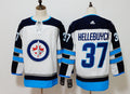 Men's Winnipeg Jets Connor Hellebuyck #37 White Home Breakaway Player Jerseys