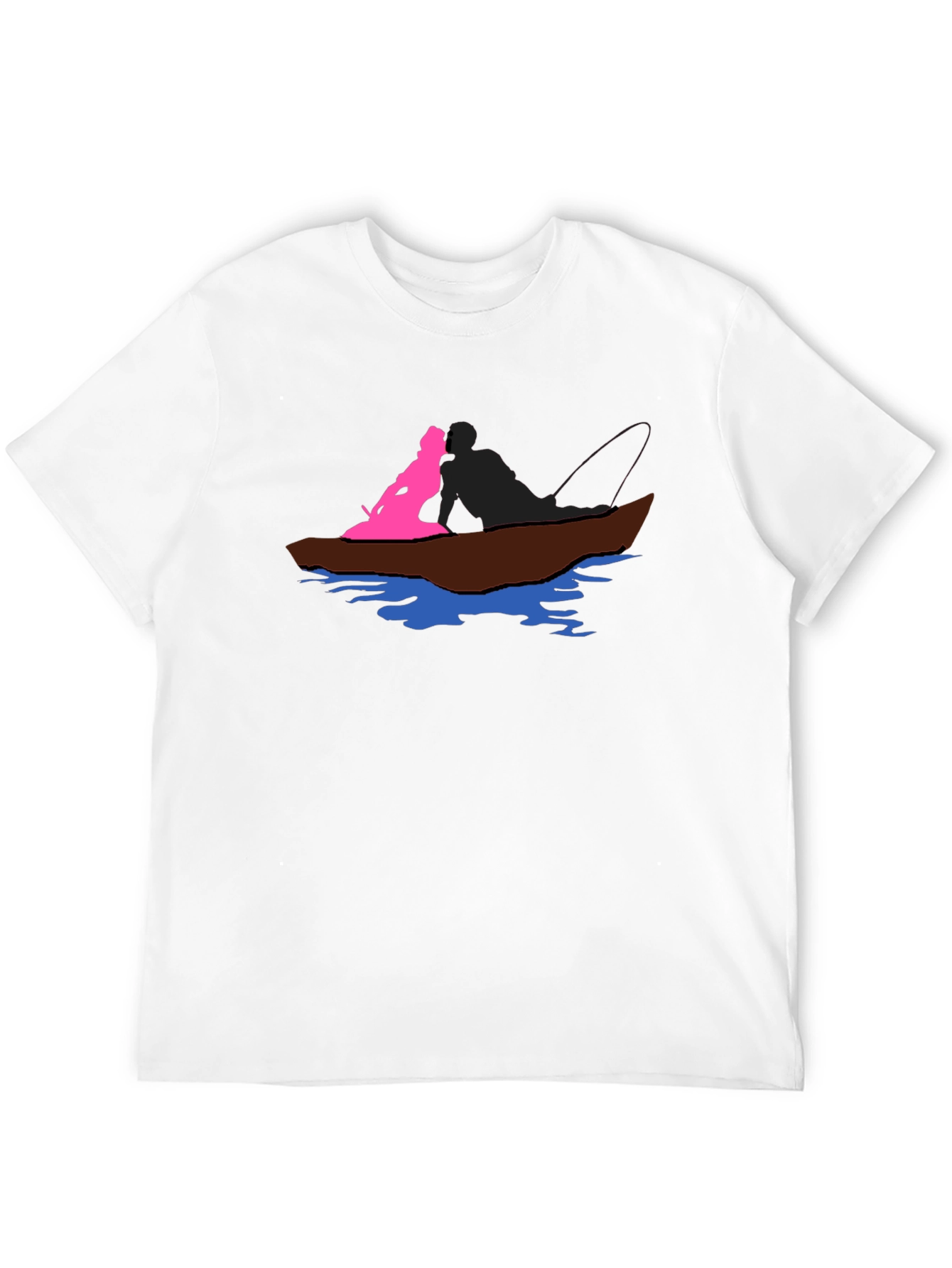 Boat Ride Graphic T-Shirt - Black