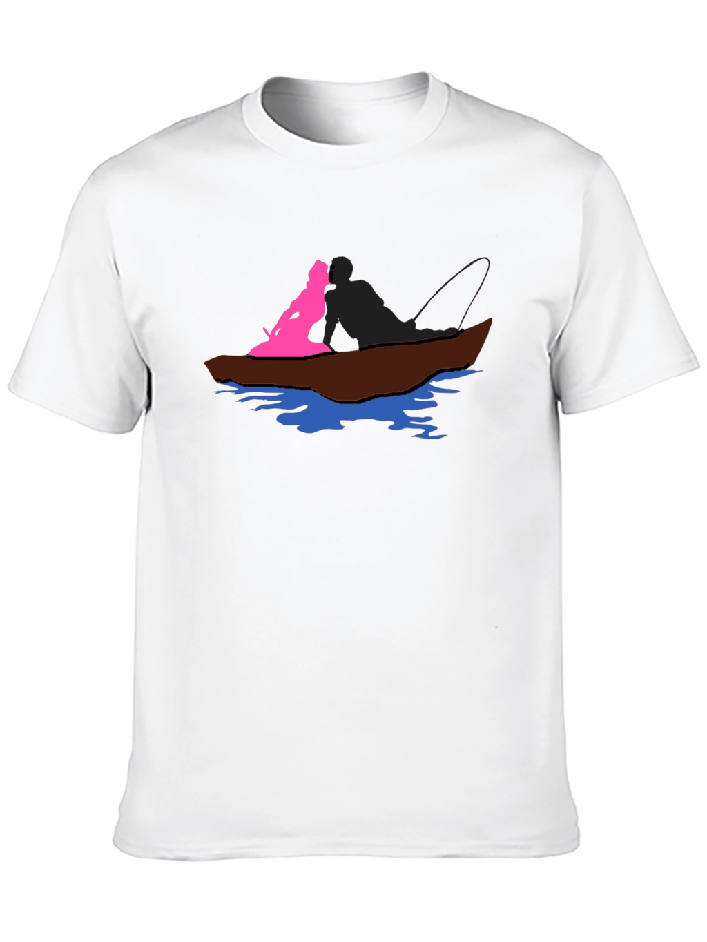 Boat Ride Graphic T-Shirt - Black