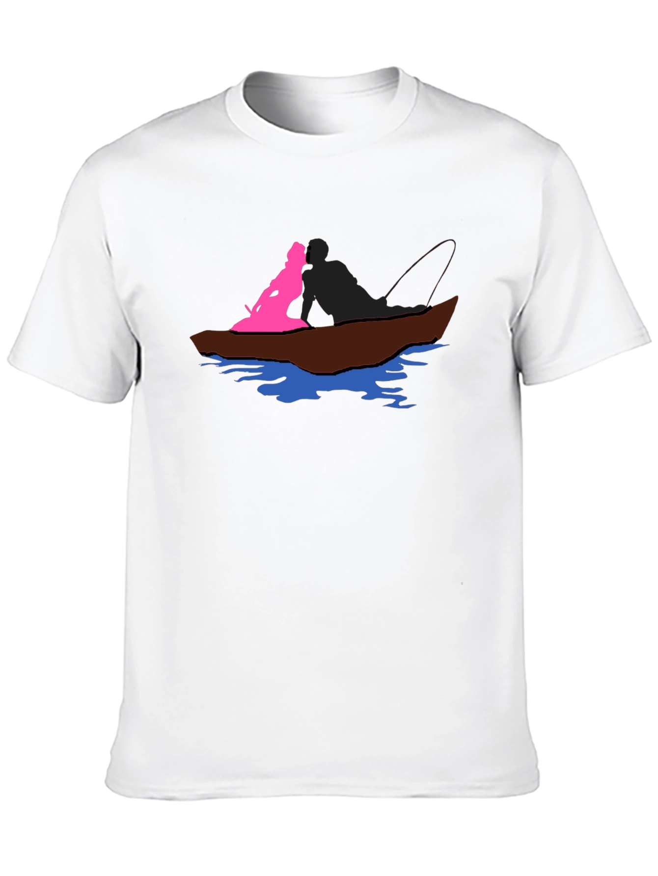 Boat Ride Graphic T-Shirt - Black