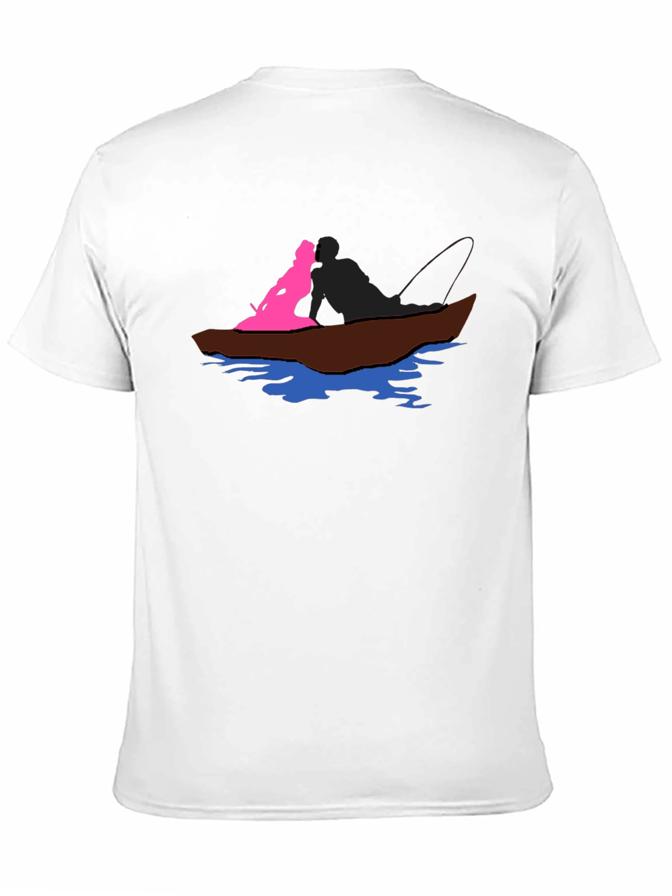 Boat Ride Graphic T-Shirt - Black