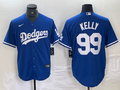 Men's Los Angeles Dodgers Joe Kelly #99 Blue Replica Game Jerseys
