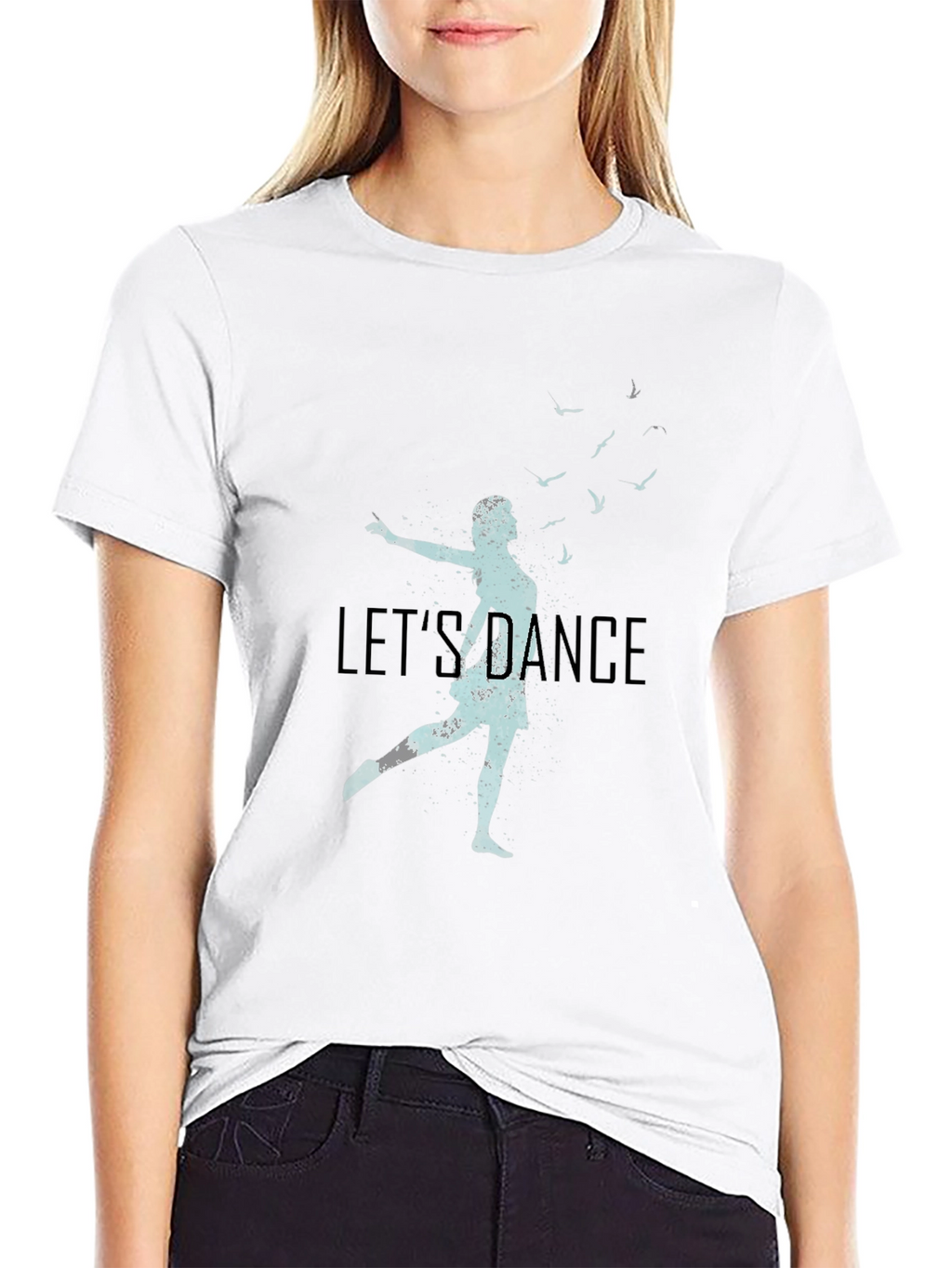 Lets Dance Graphic Tee - Black