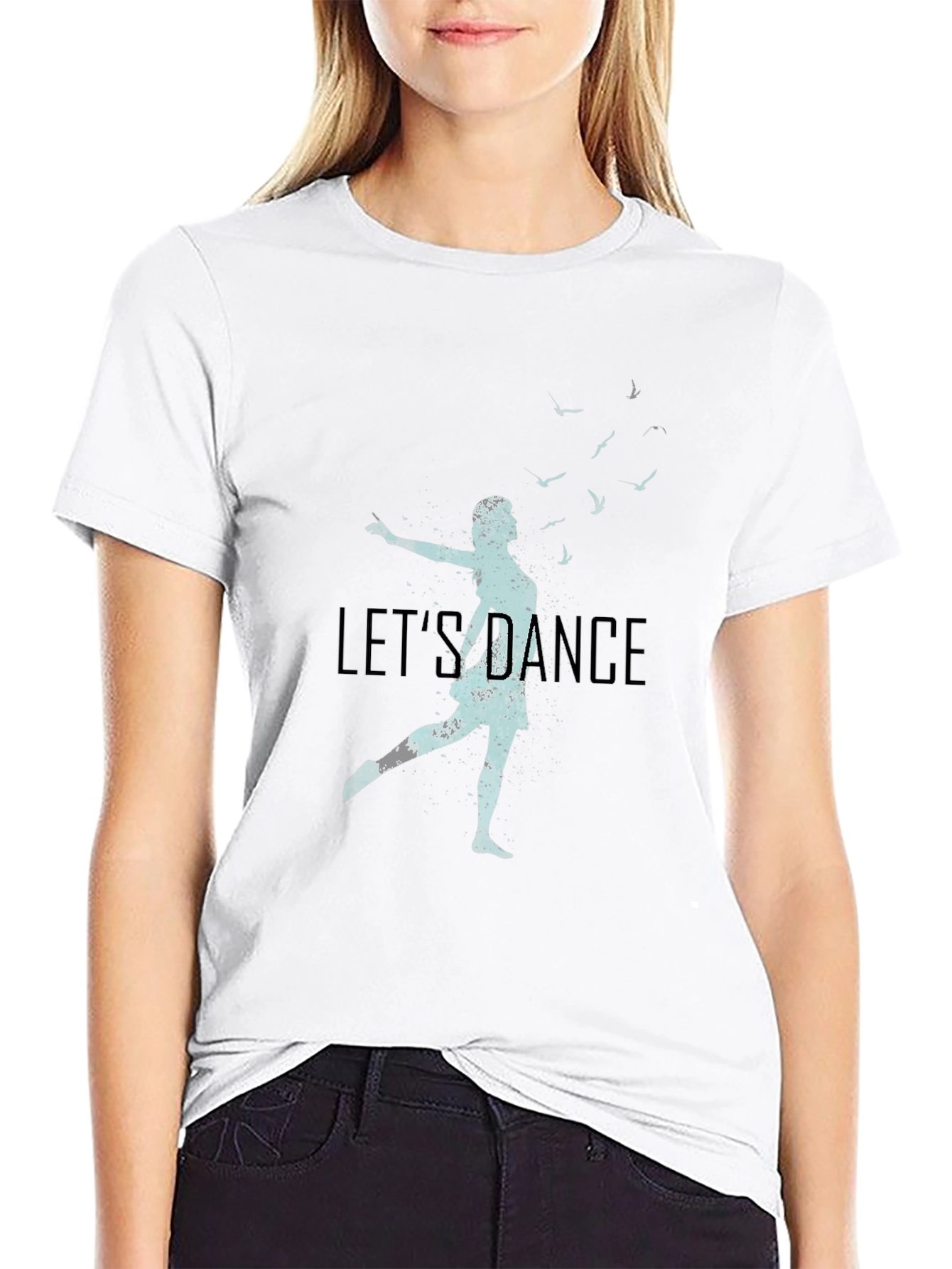 Lets Dance Graphic Tee - Black