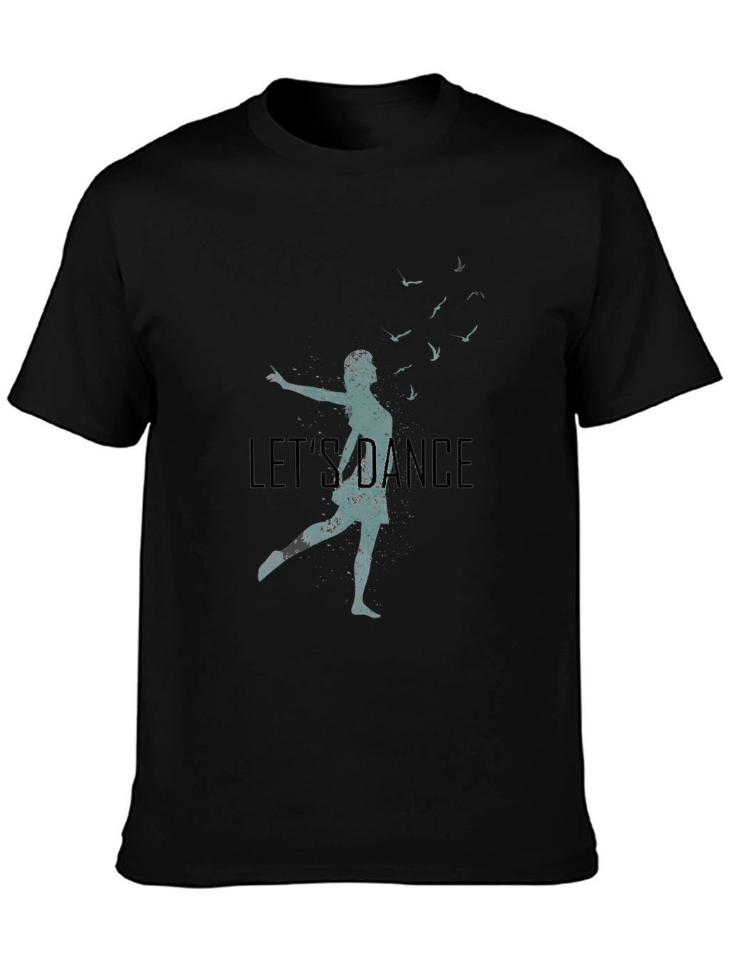 Lets Dance Graphic Tee - Black