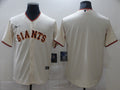 Men's San Francisco Giants Cream Home Blank Replica Jerseys