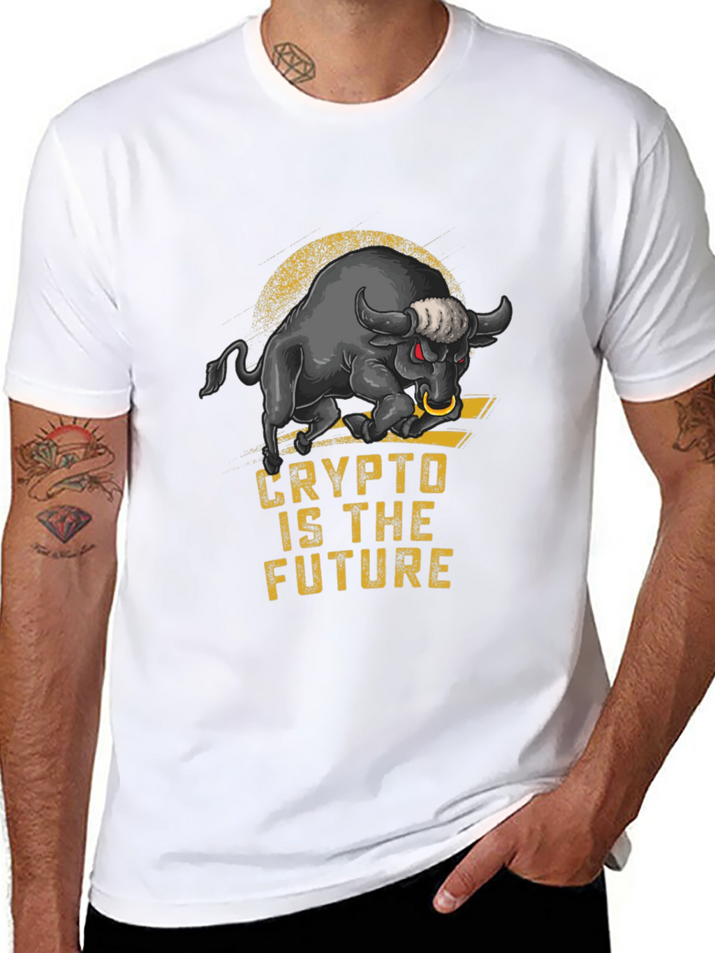 Crypto Bull T-Shirt - Future of Finance Tee