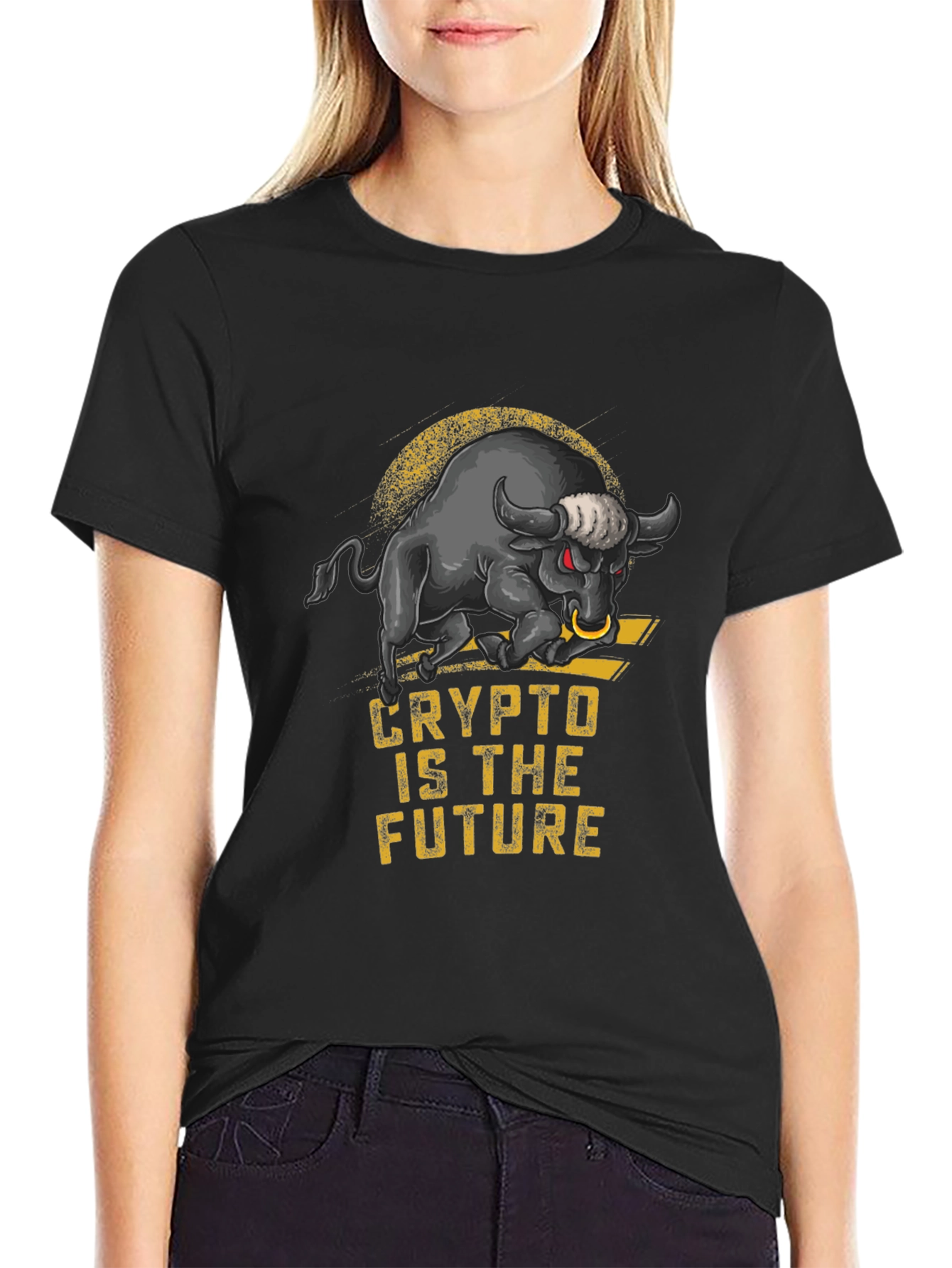 Crypto Bull T-Shirt - Future of Finance Tee