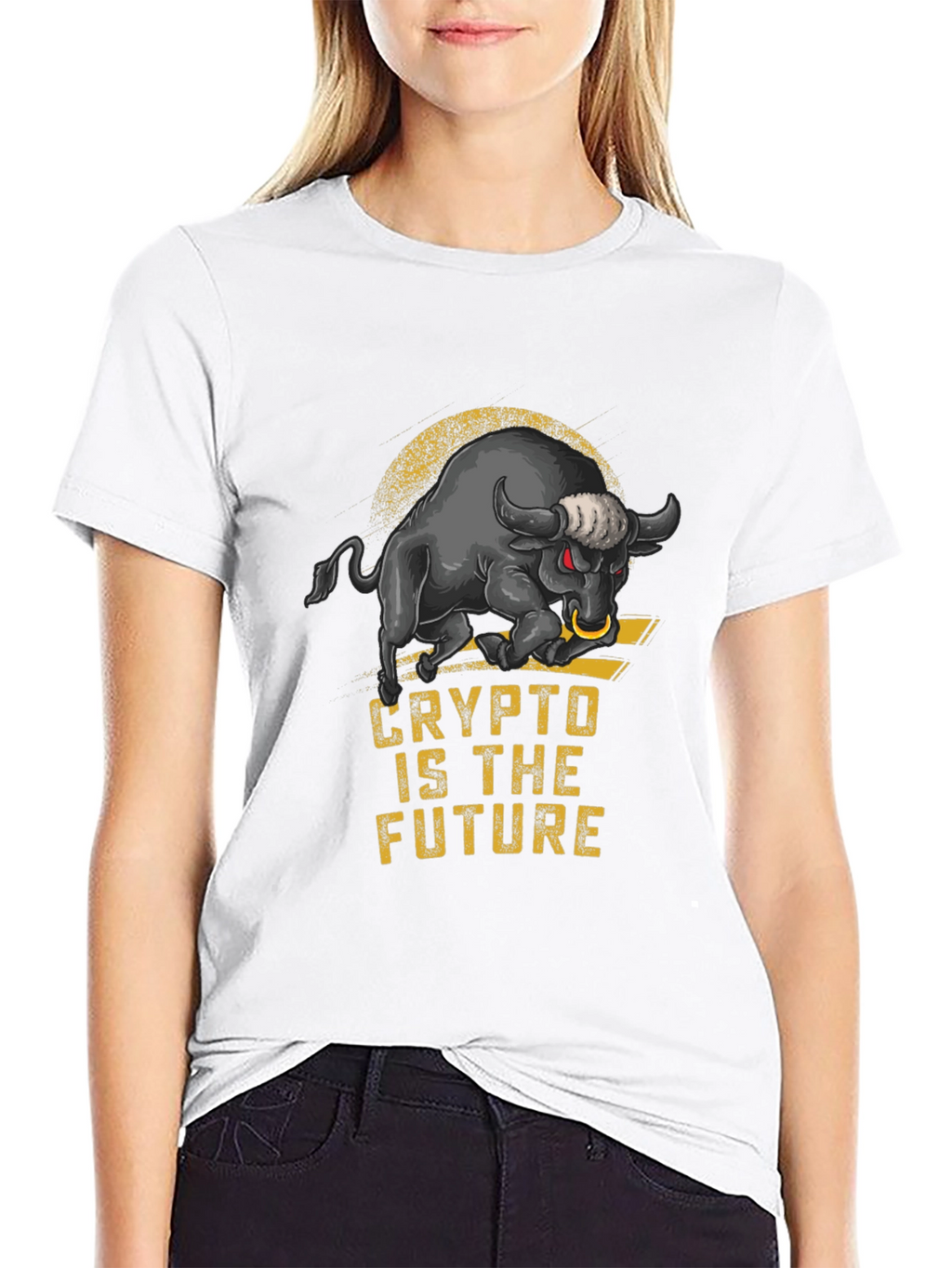 Crypto Bull T-Shirt - Future of Finance Tee