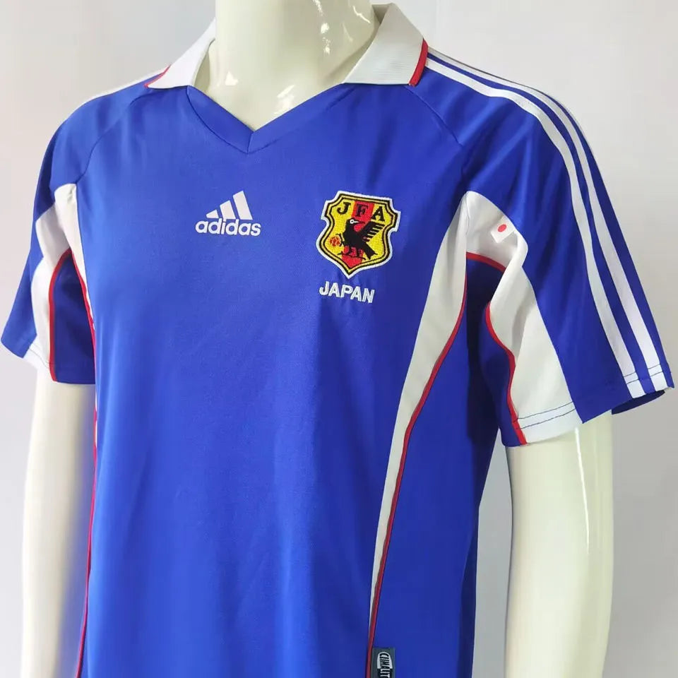 1999 Japan Home Blue Retro Jersey Detail 3
