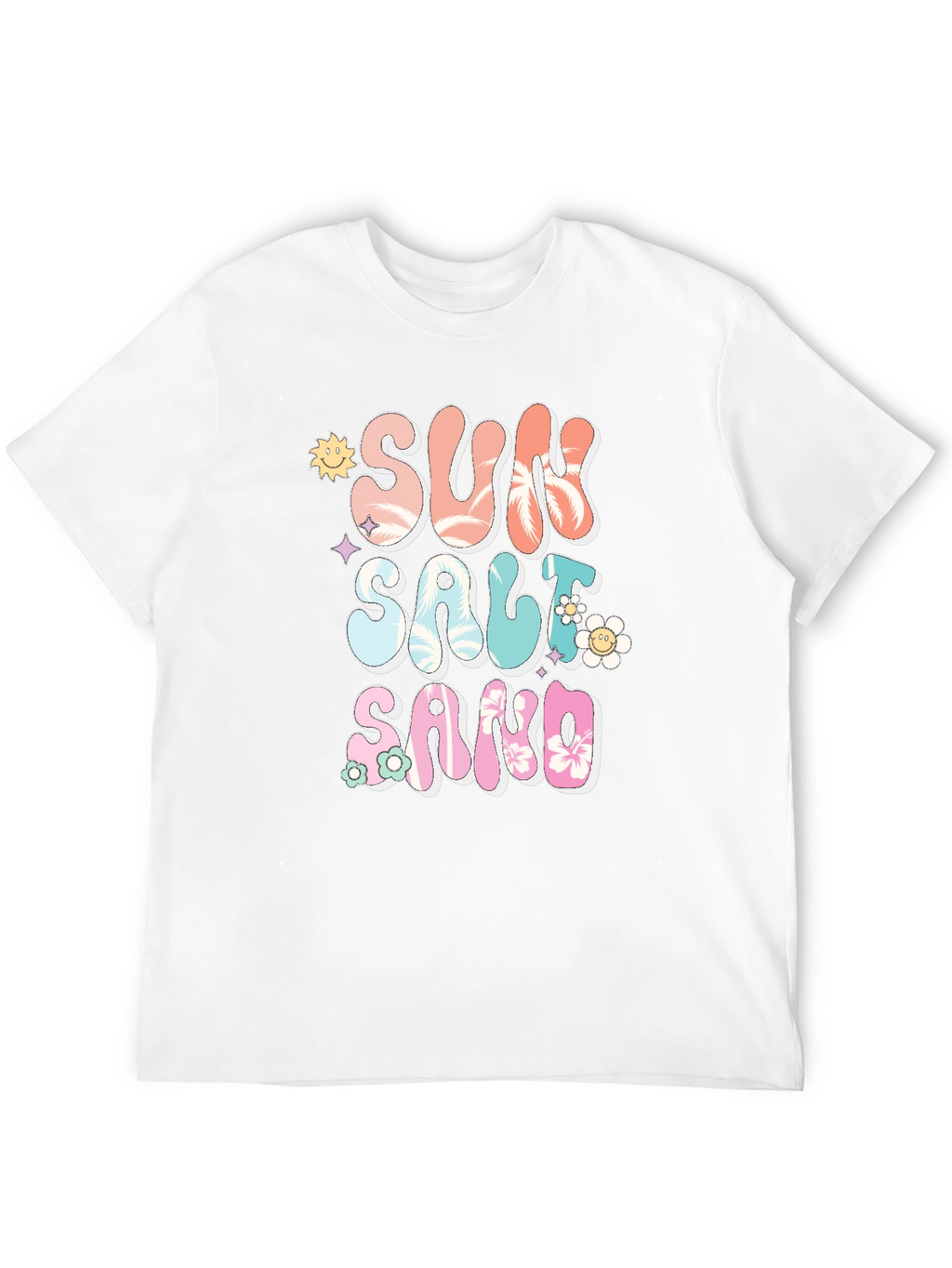 Sun Salt Sand Retro Graphic Tee