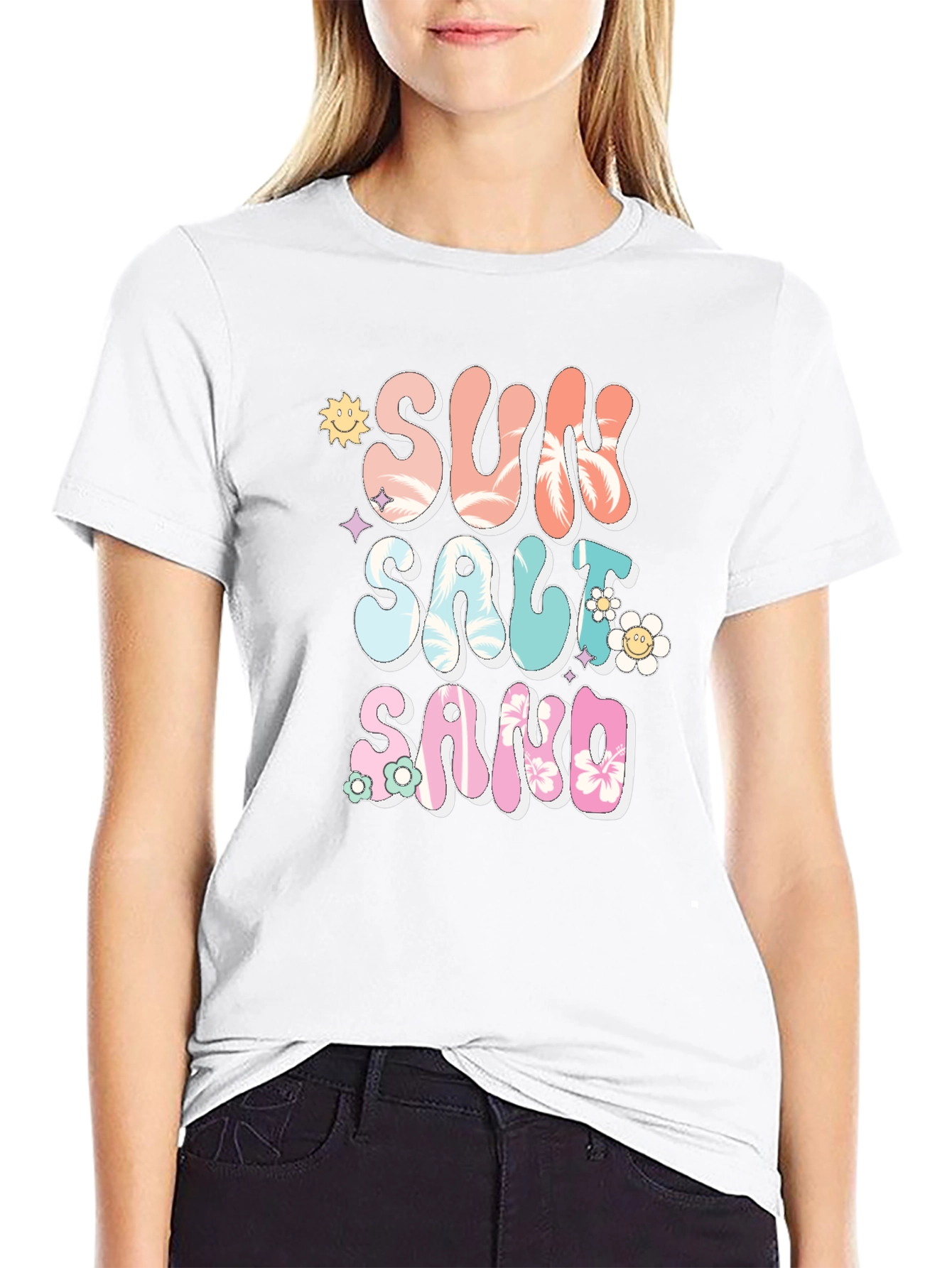 Sun Salt Sand Retro Graphic Tee