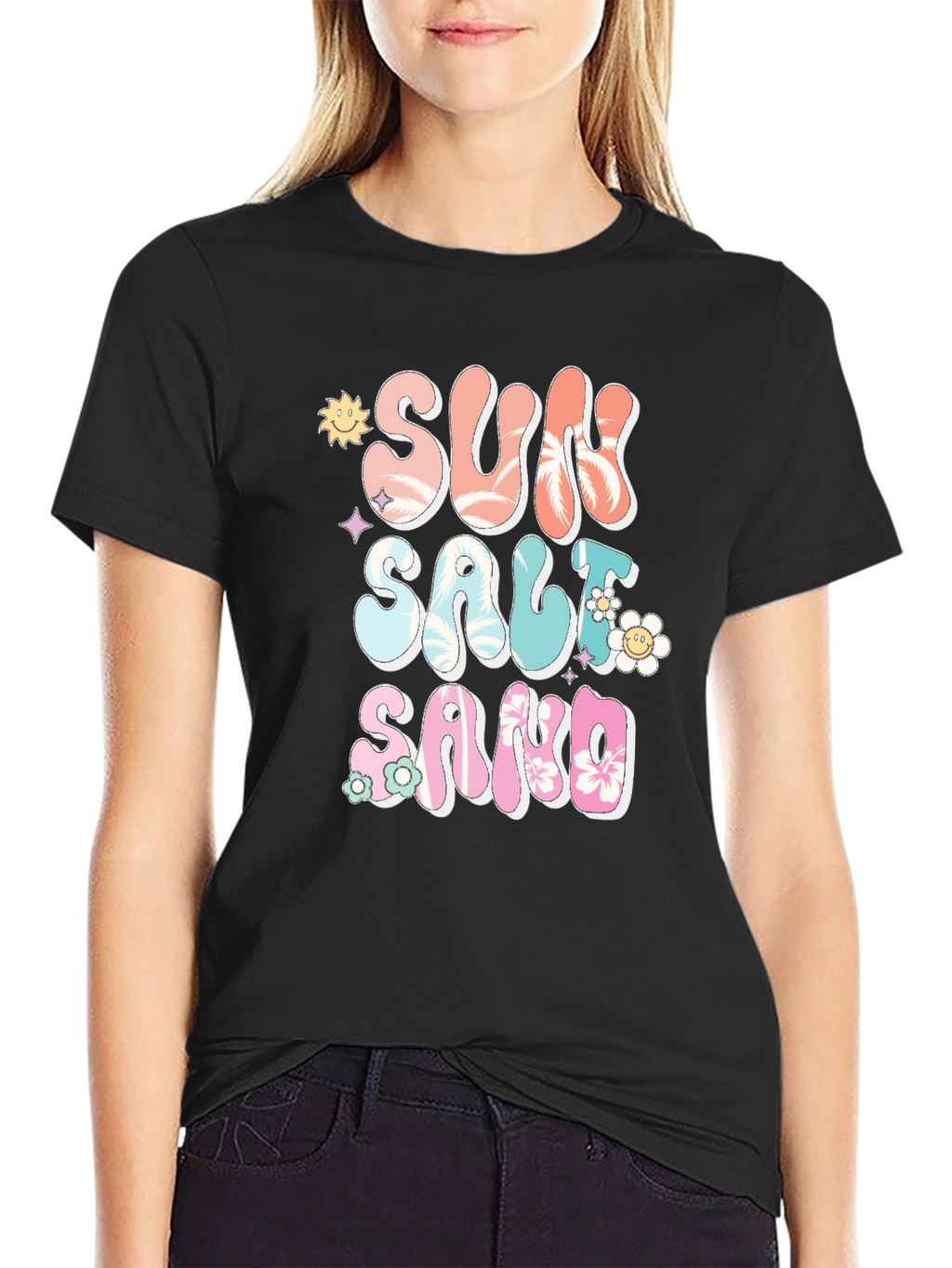 Sun Salt Sand Retro Graphic Tee